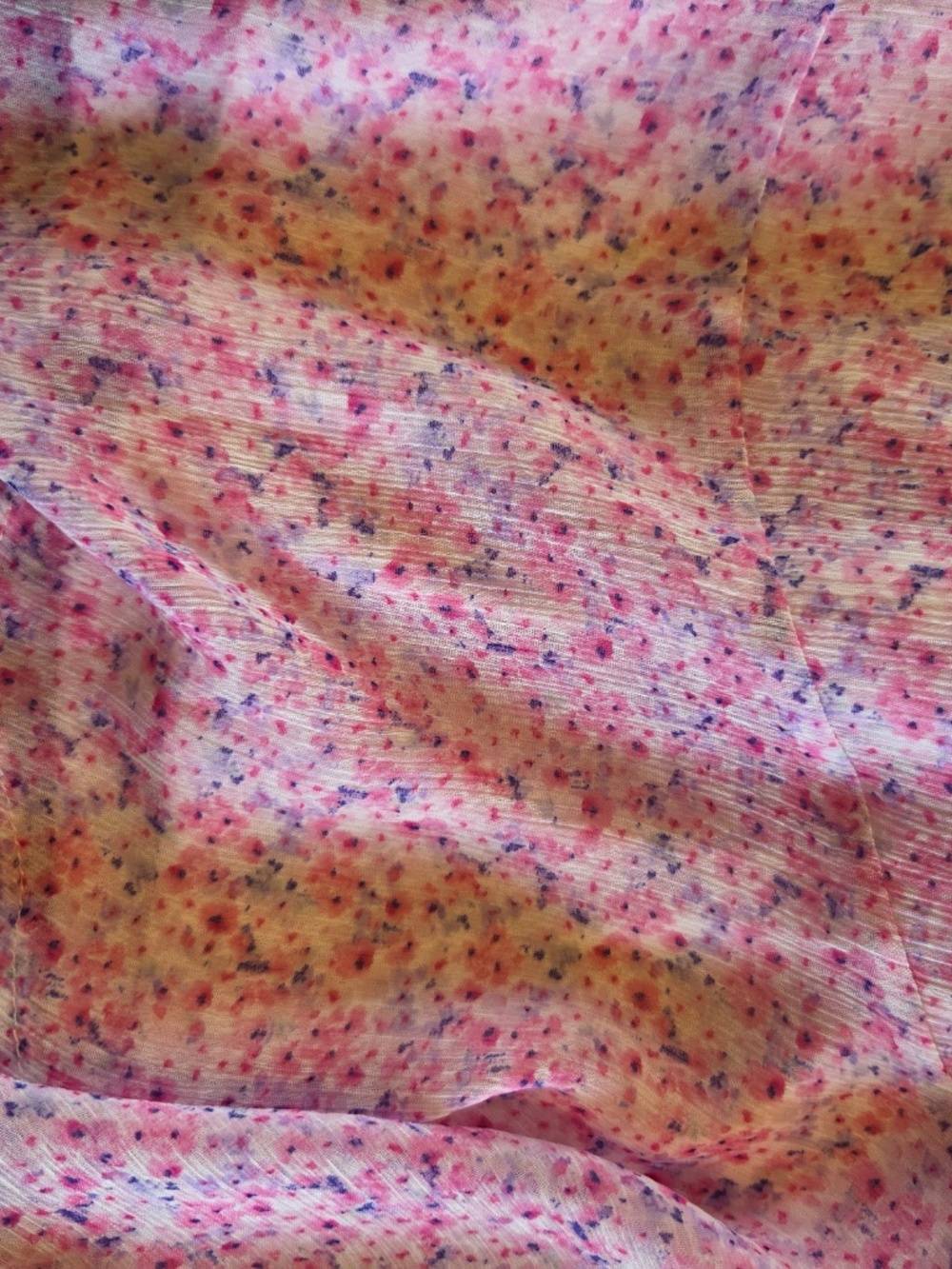 NWT DKNY dress S faux wrap pink floral tiered skirt wedding guest event date - Picture 9 of 16